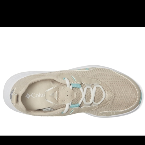 Size 12 Columbia Womens PFG Castback Non Slip Boat Shoe, Fossil/Spray, - Picture 2 of 6